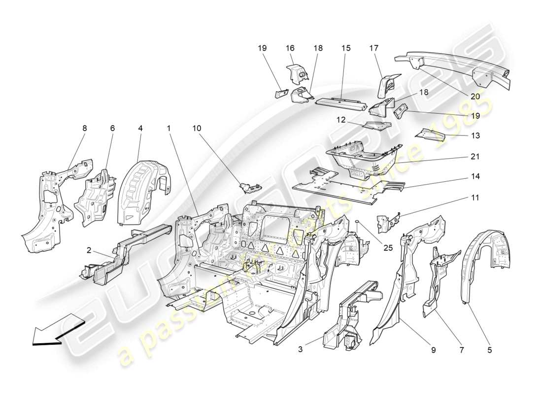 part diagram containing part number 85181300