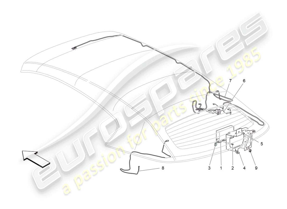 part diagram containing part number 84235300