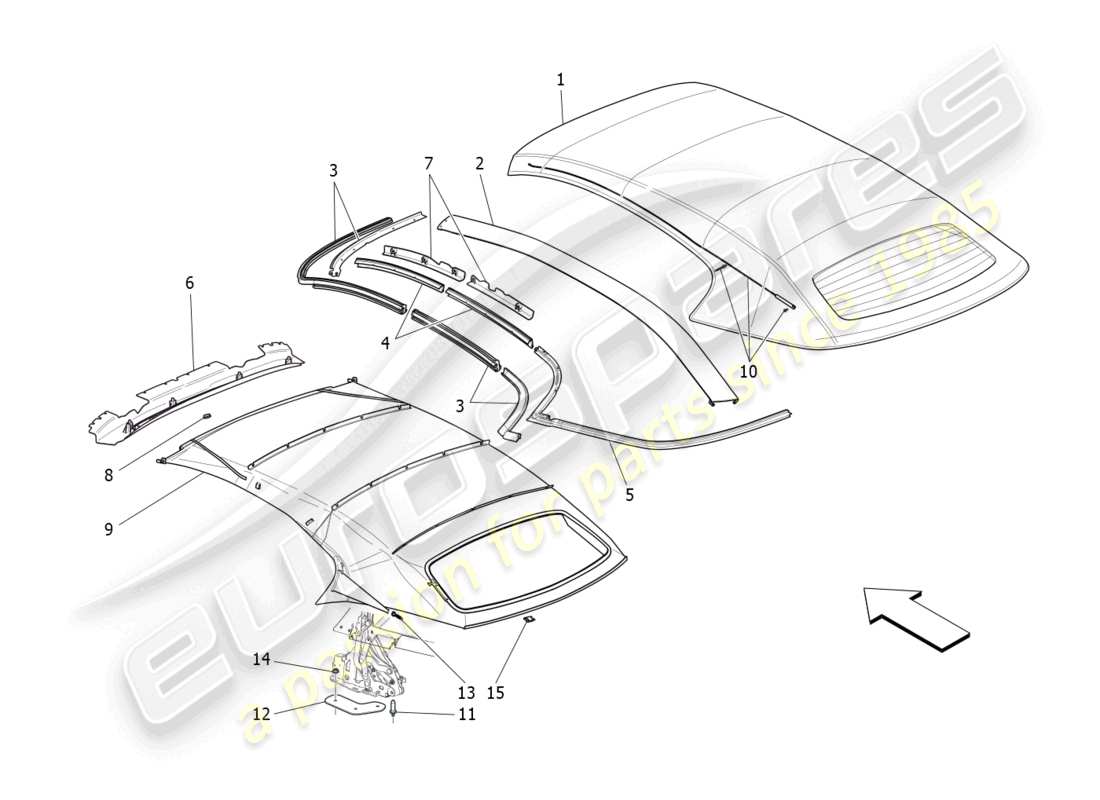 part diagram containing part number 83468302