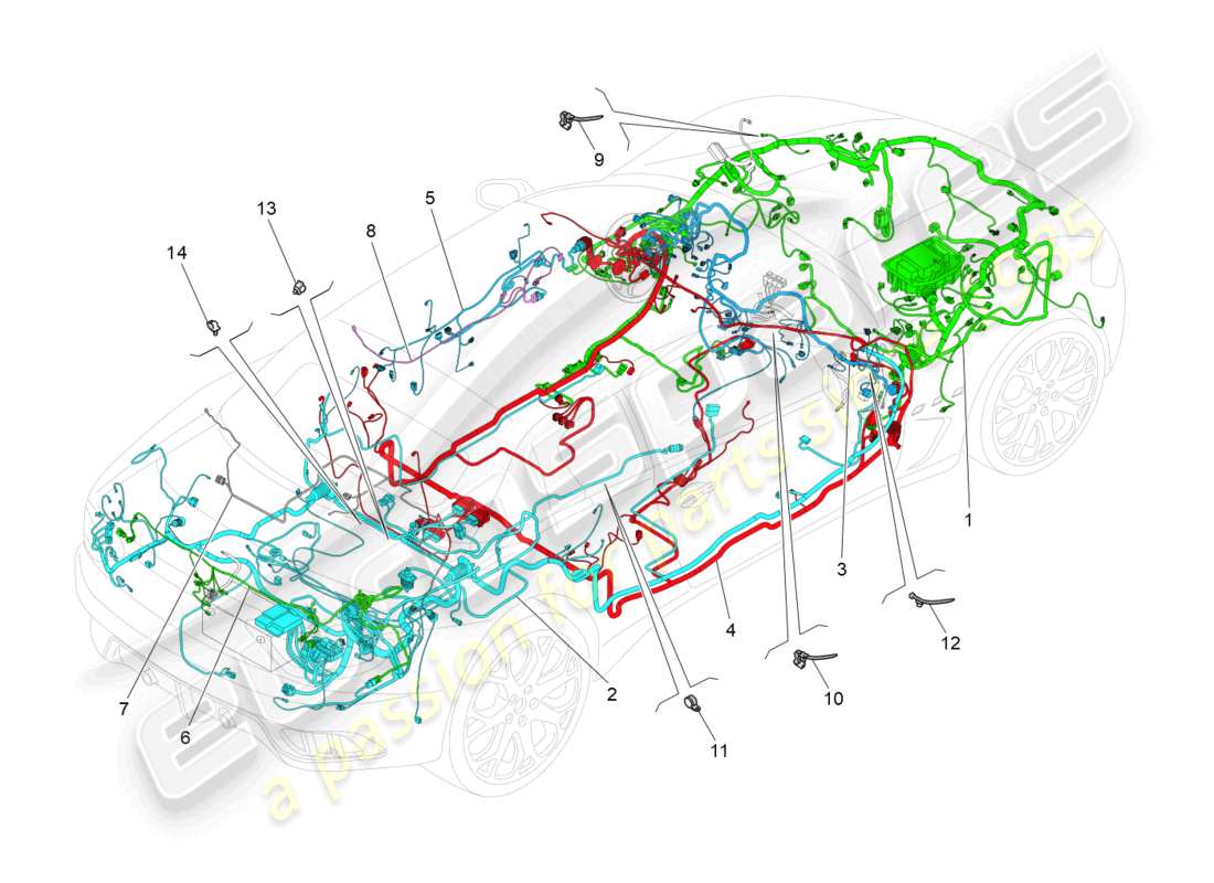 part diagram containing part number 67885100