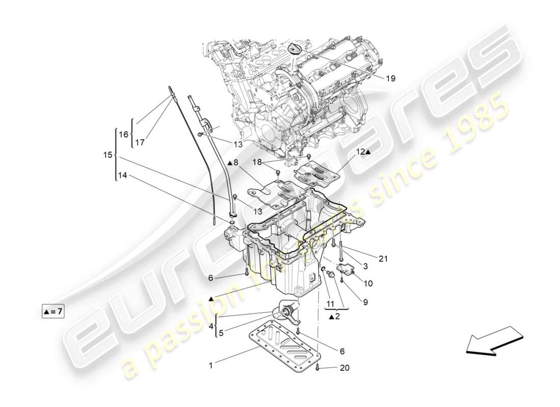 part diagram containing part number 46328816