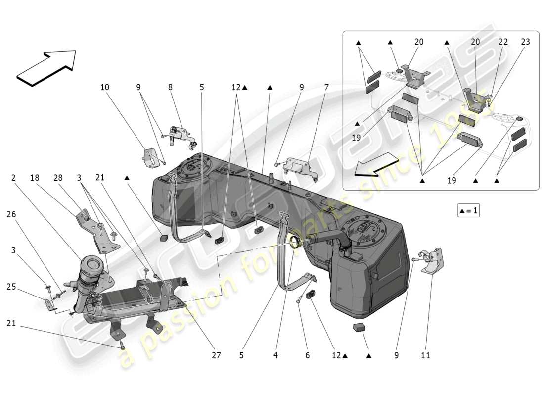 part diagram containing part number 675001053