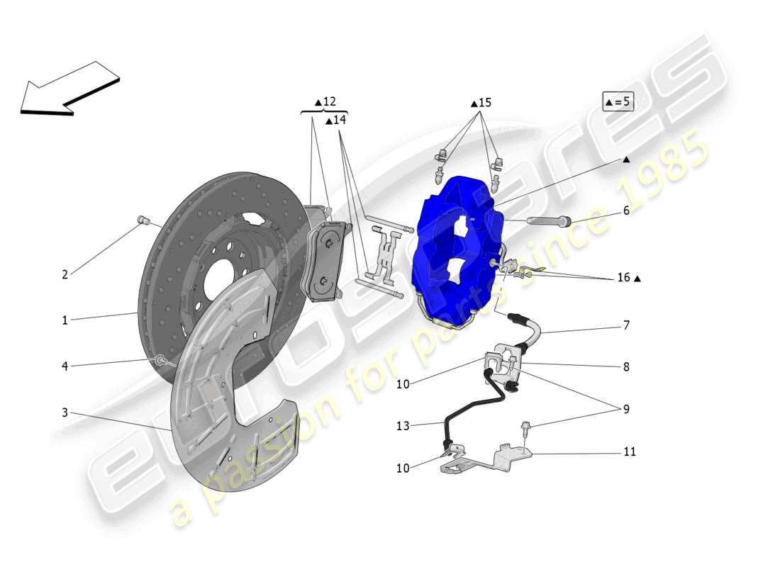 part diagram containing part number 675001589