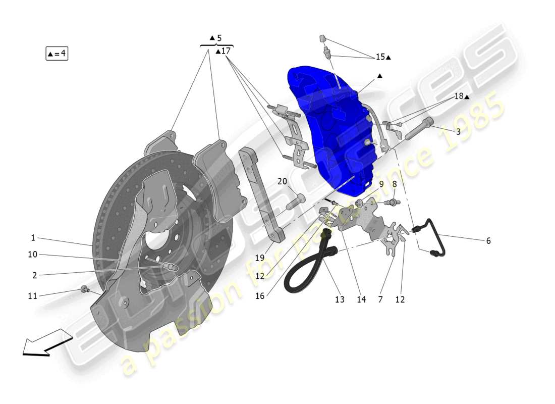 part diagram containing part number 675001676