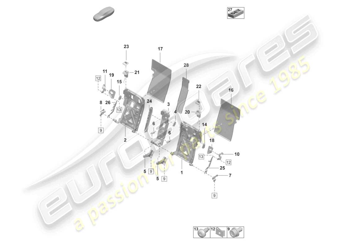 part diagram containing part number n 90688703