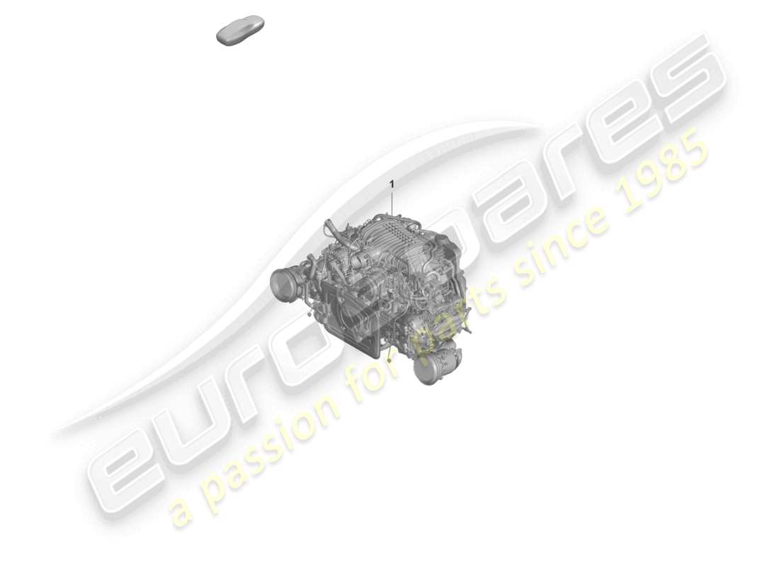 porsche 992 gt3/rs/st (2024) replacement engine for vehicles with a petrol particulate filter part diagram