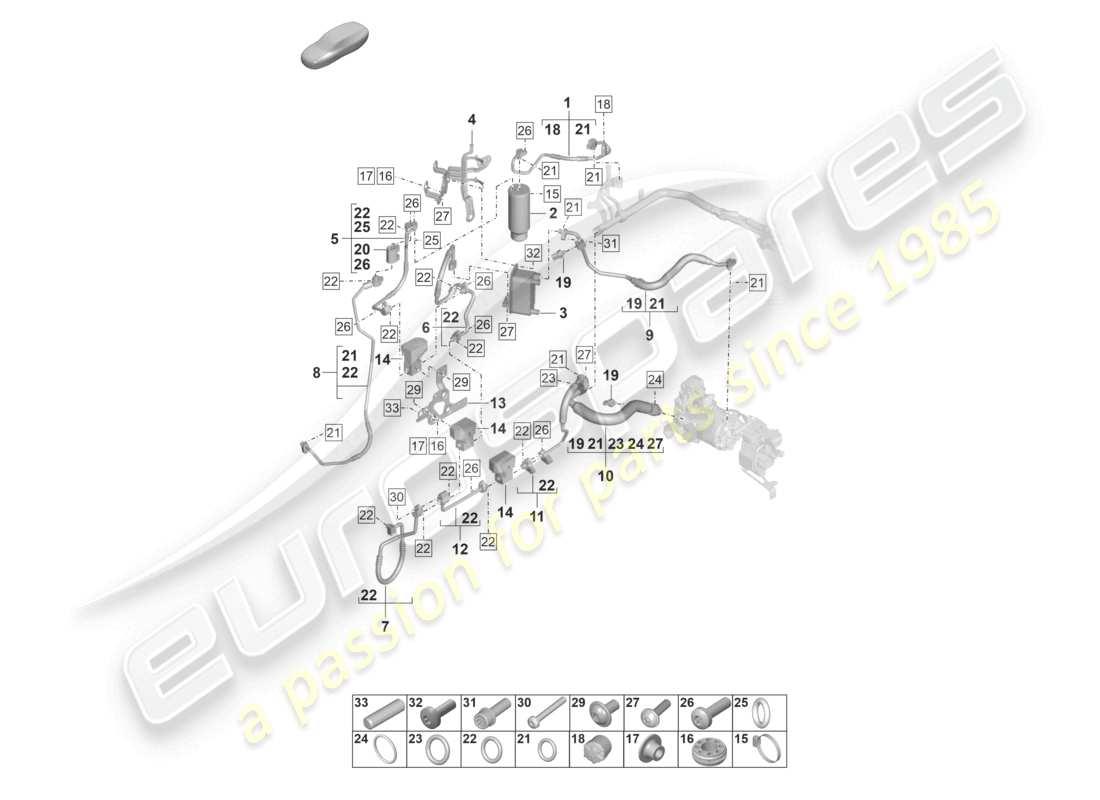 part diagram containing part number n 10700201