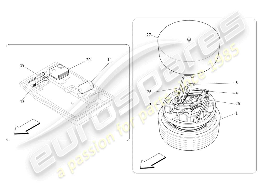 part diagram containing part number 675000596