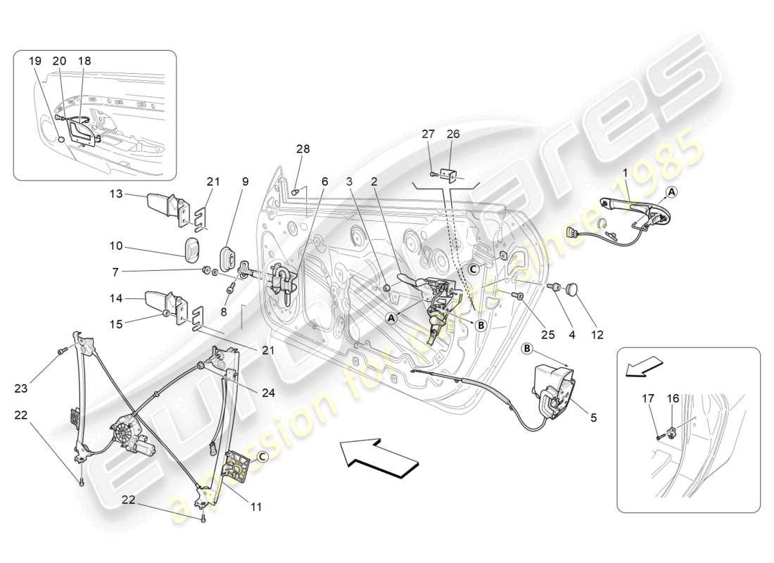 part diagram containing part number 82914500