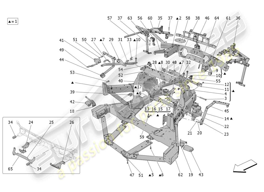 part diagram containing part number 675001253