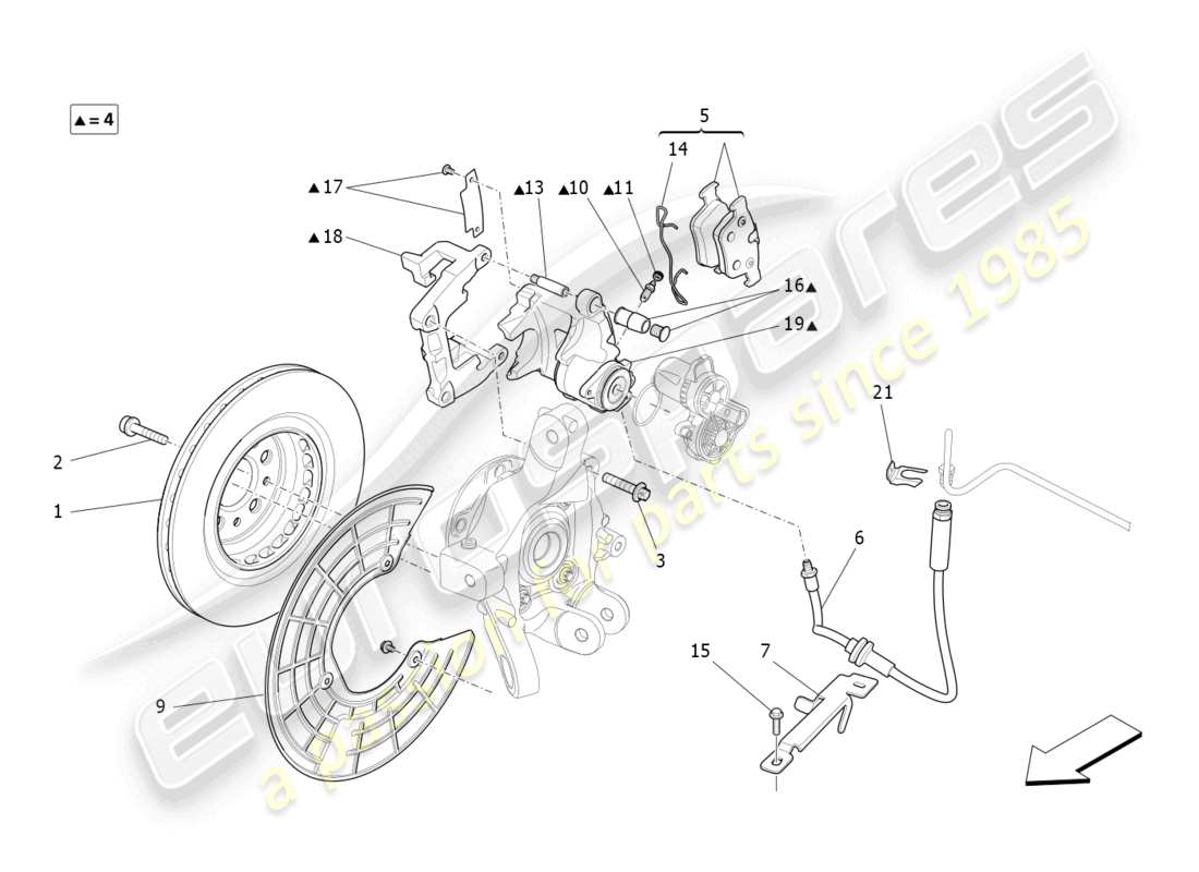 part diagram containing part number 673005445