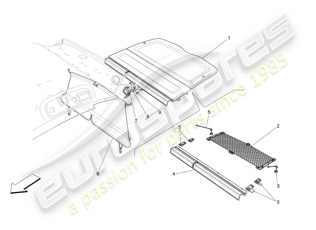 part diagram containing part number 670095679