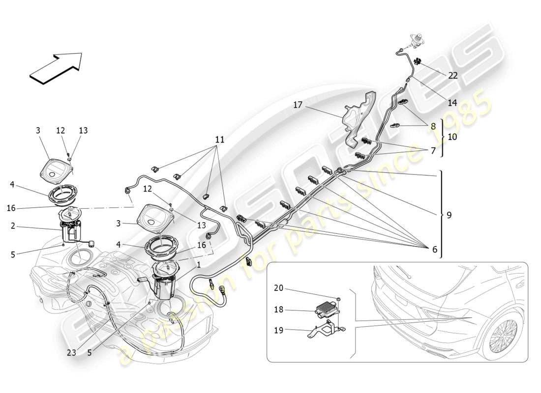 part diagram containing part number 670101810