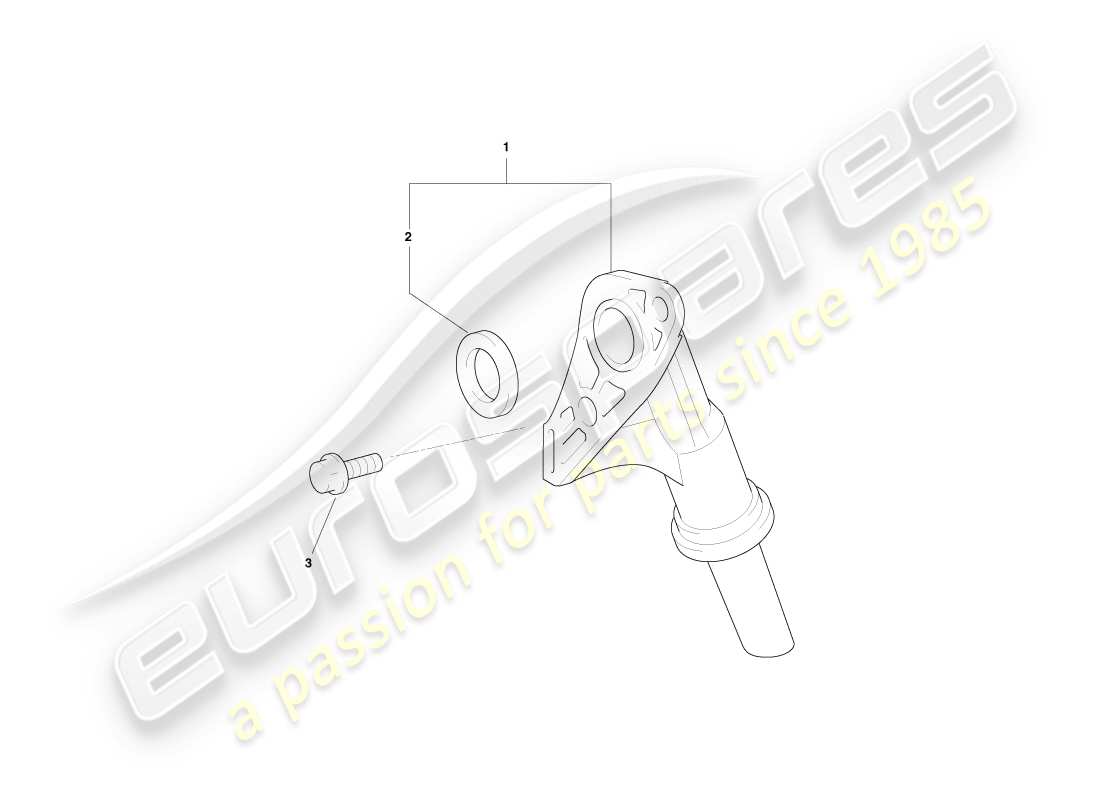 aston martin cygnet (2012) engine oil pump parts diagram