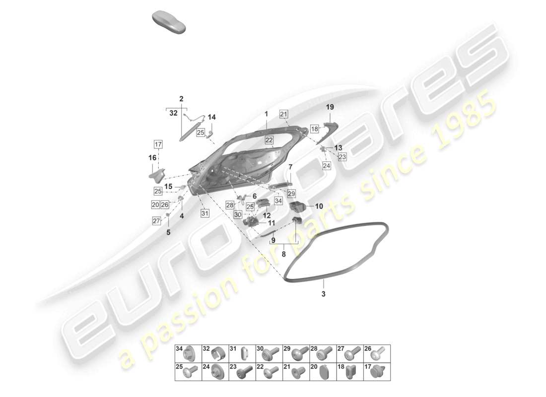 part diagram containing part number n 91128001