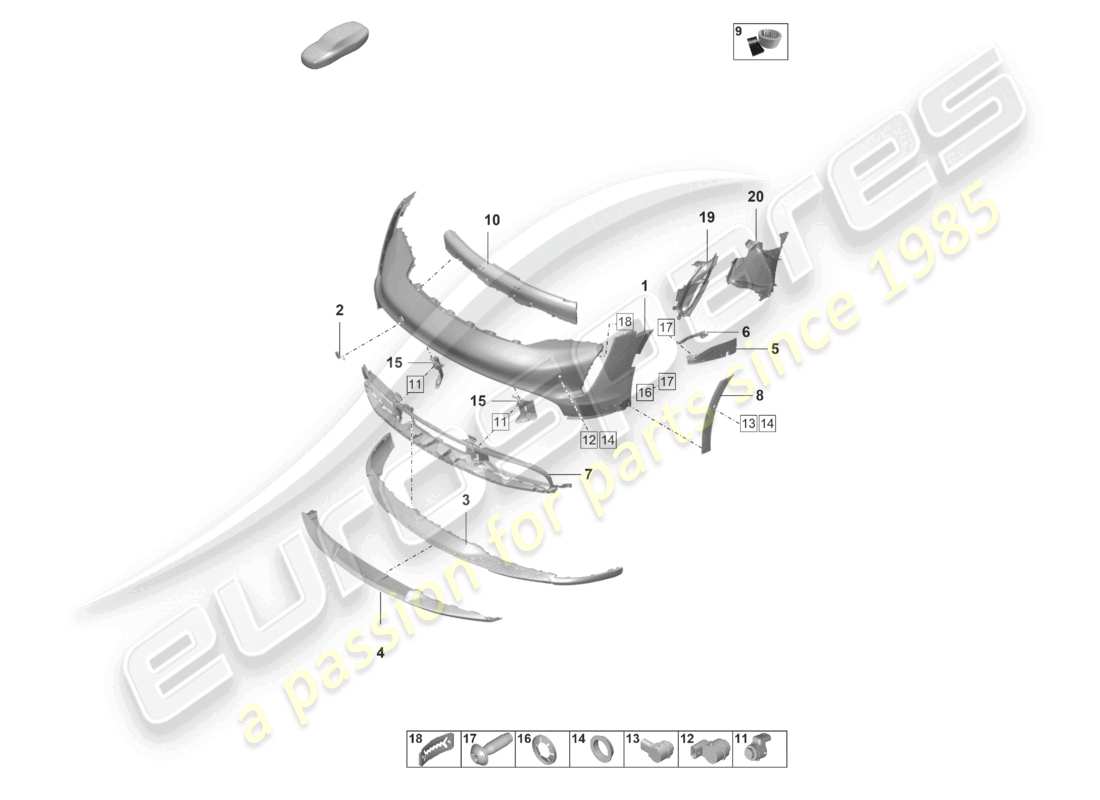 part diagram containing part number 95891927500g2x