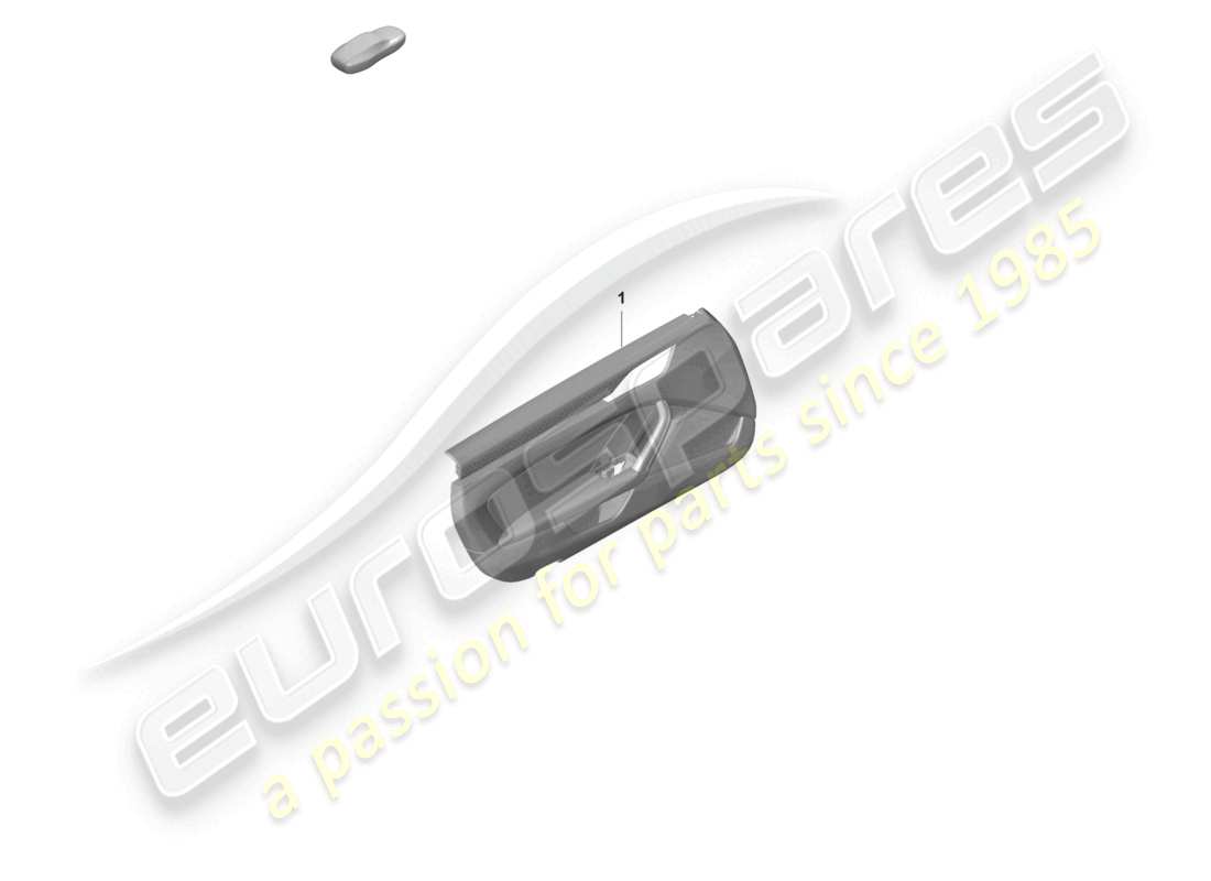 a part diagram from the porsche 992 parts catalogue