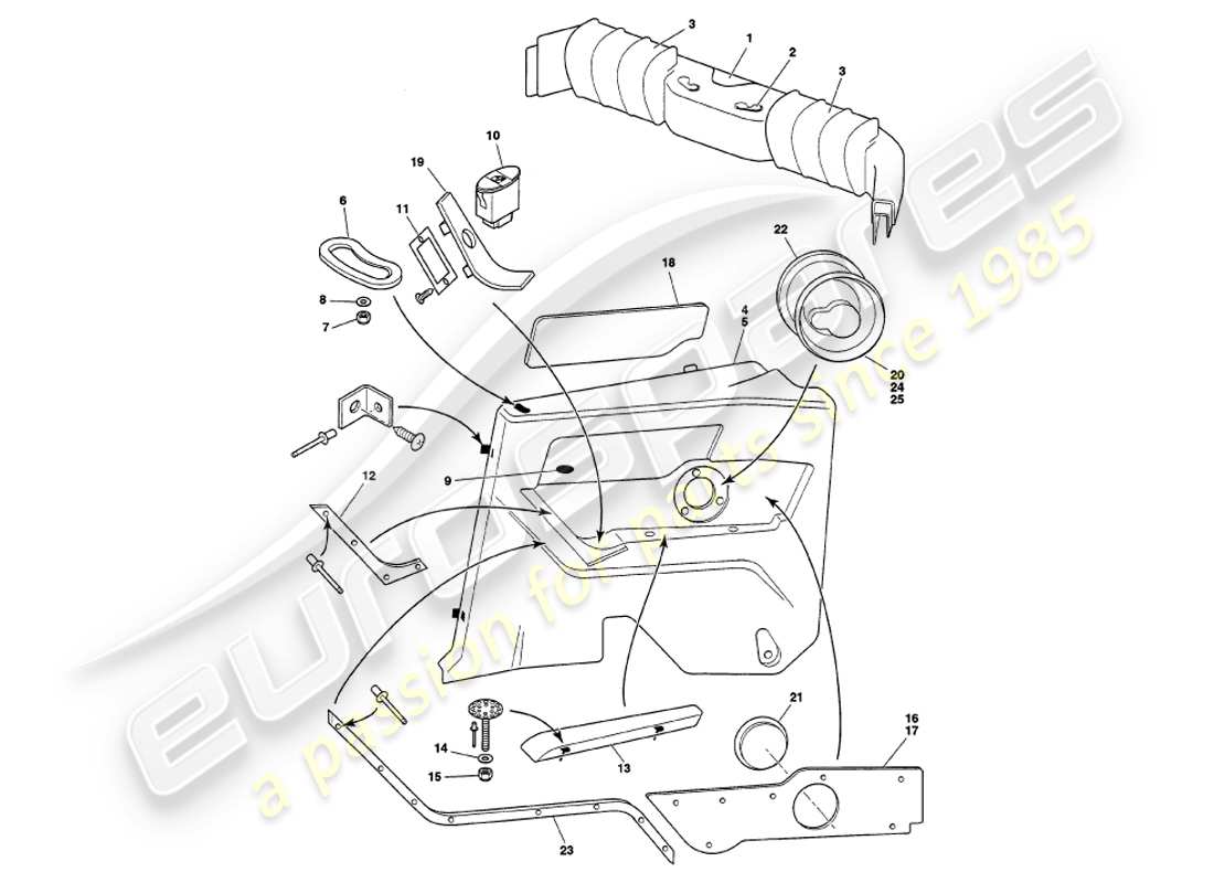 part diagram containing part number 83-64684