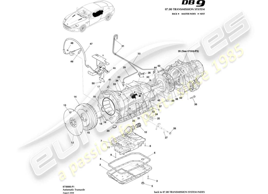 part diagram containing part number 4g43-2860-ab