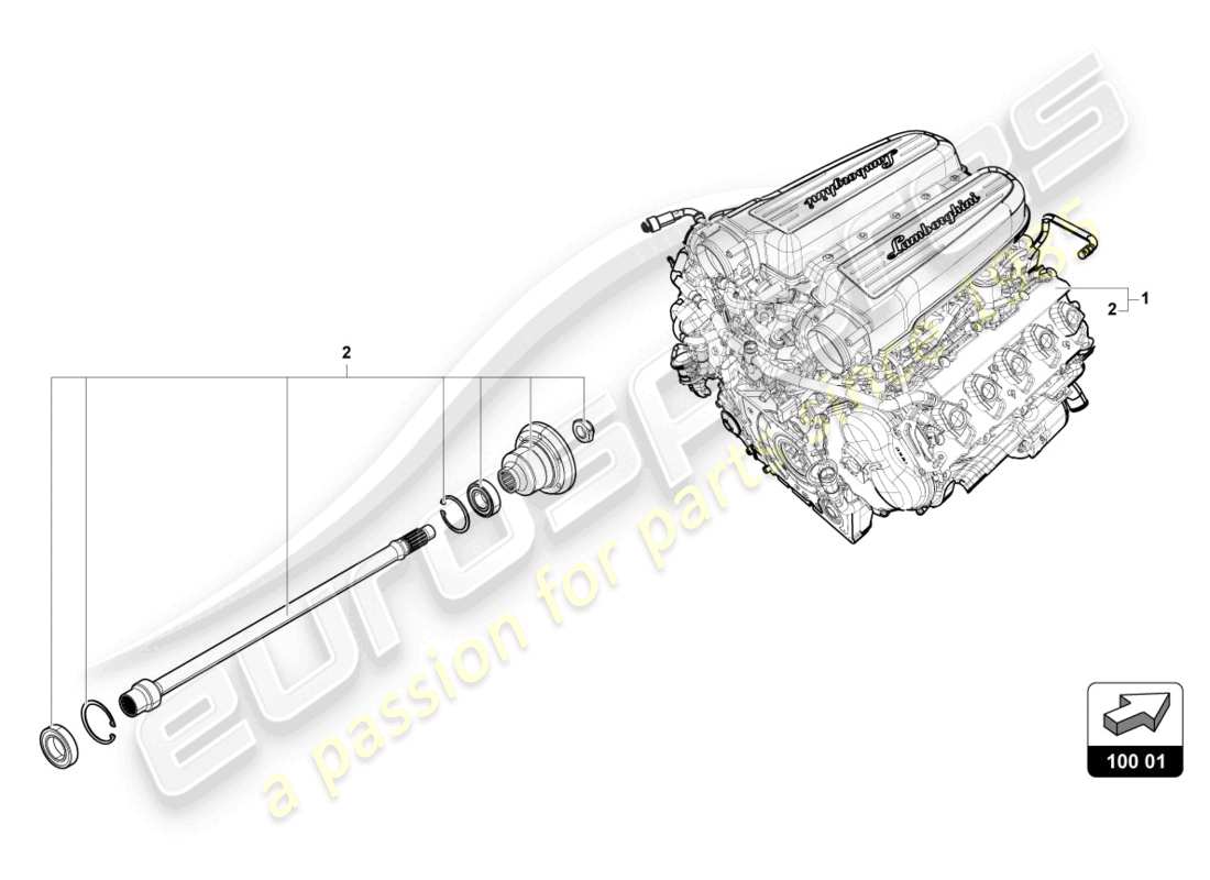 part diagram containing part number 07l100015ea