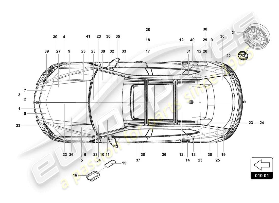 part diagram containing part number 470010001e