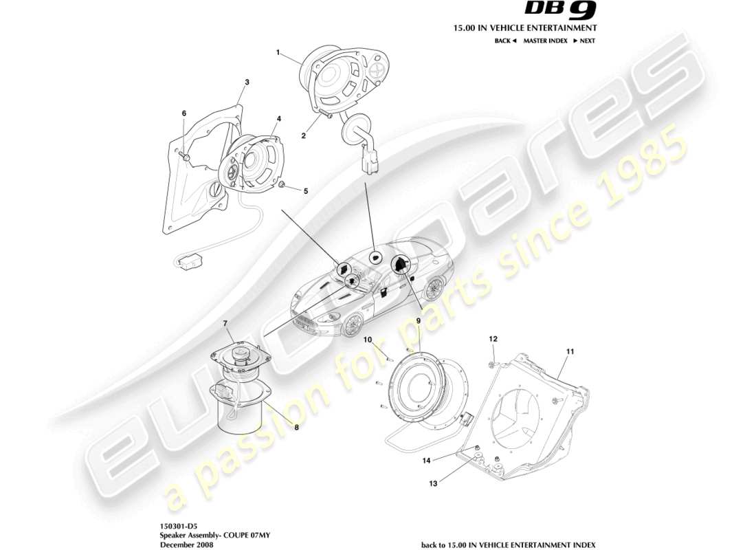 part diagram containing part number 4g43-19a070-na