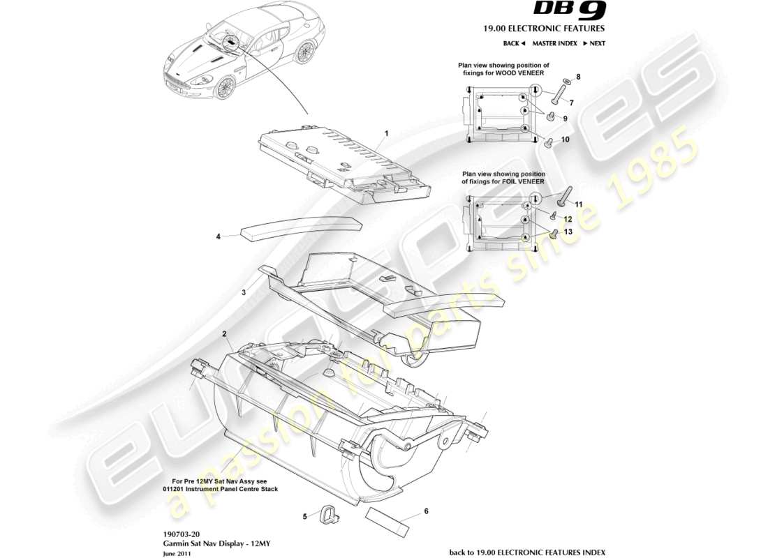 part diagram containing part number ed33-10e889-aa