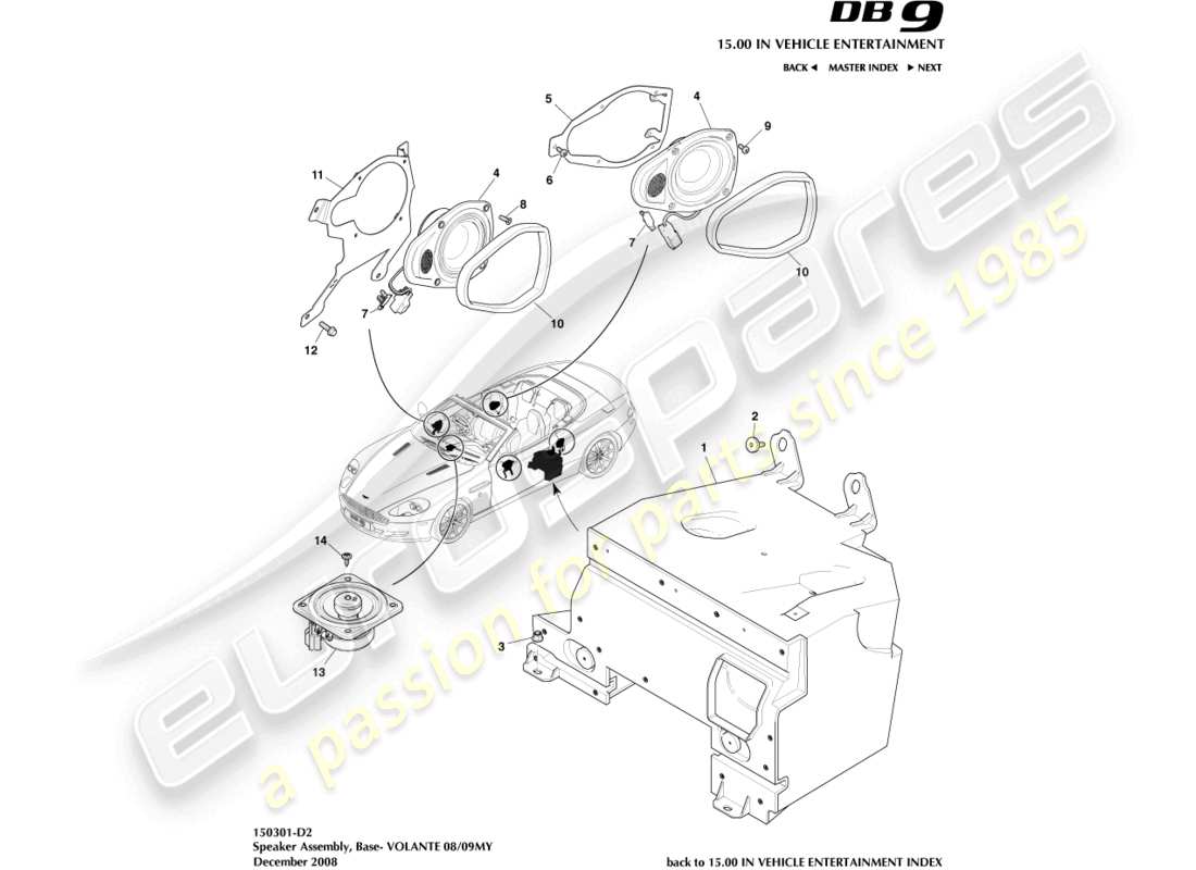 part diagram containing part number 8g43-18808-ba