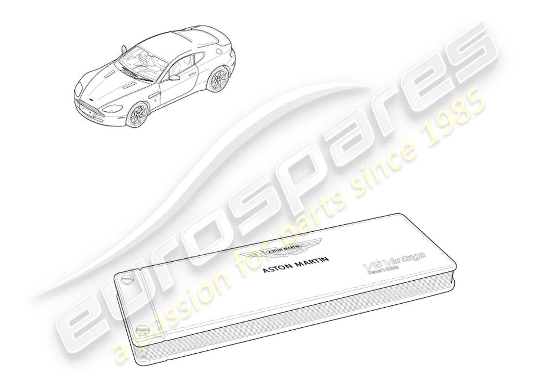 aston martin v8 vantage (2007) owners guide part diagram