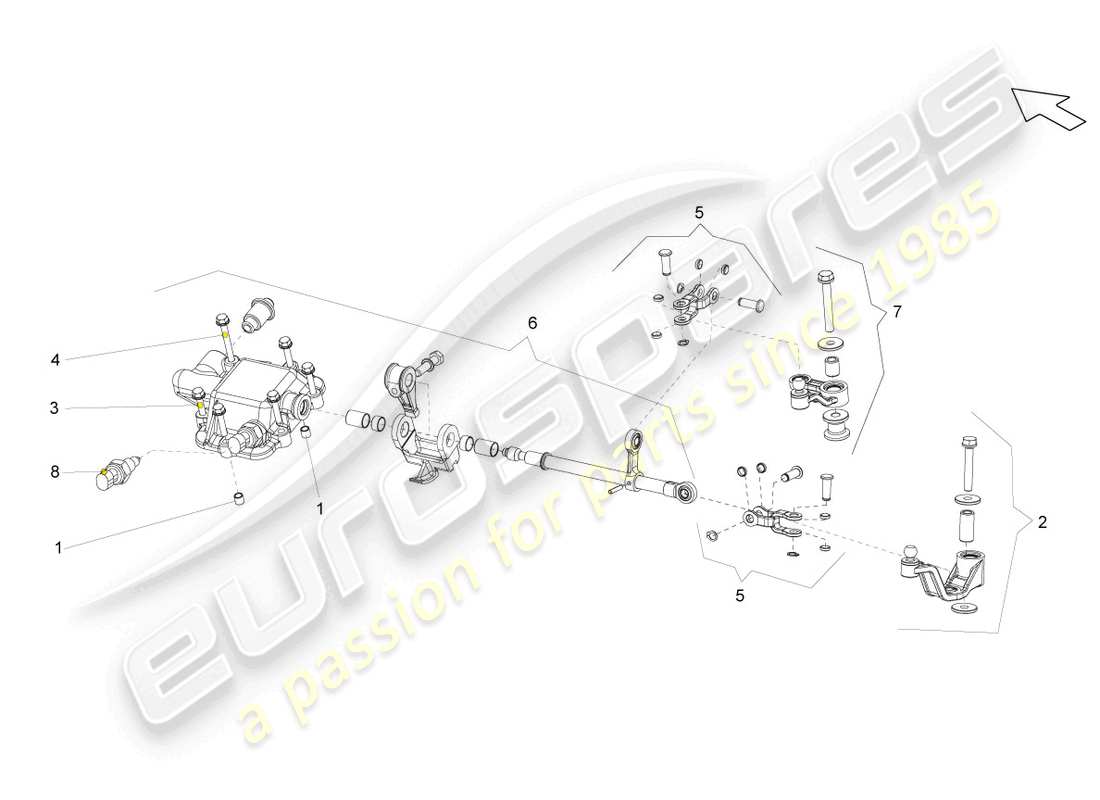 lamborghini gallardo coupe (2008) switch unit part diagram