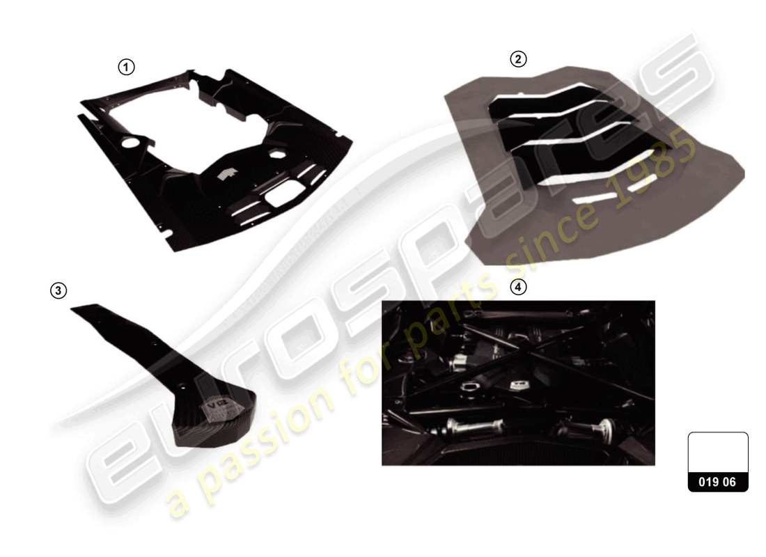 lamborghini aventador ultimae (accessories) covers part diagram