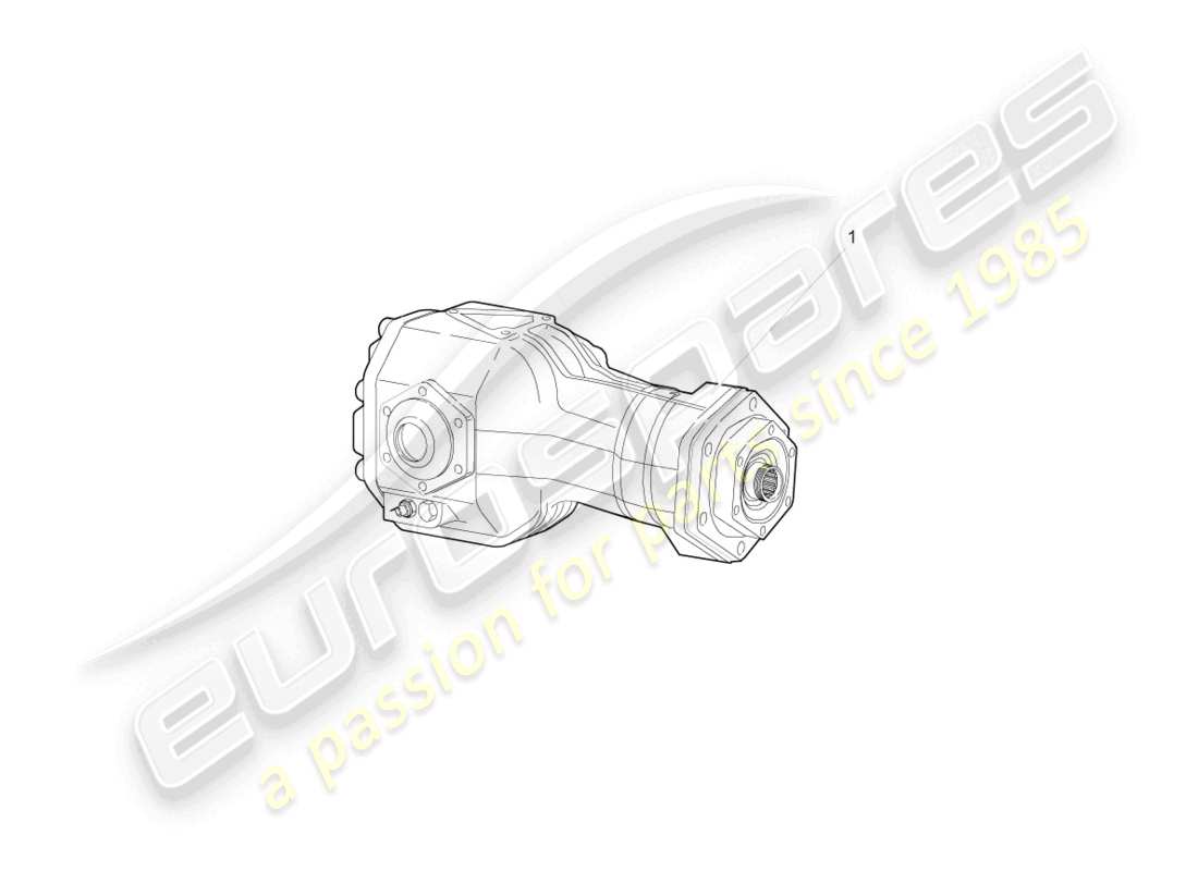 lamborghini lp640 roadster (2009) differential front parts diagram