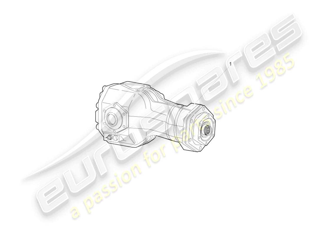 lamborghini lp640 roadster (2008) differential front part diagram