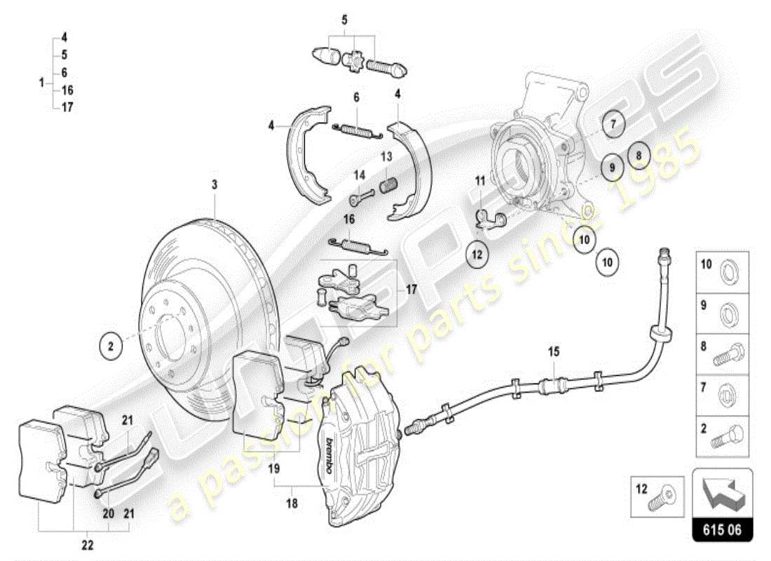 part diagram containing part number 003233608