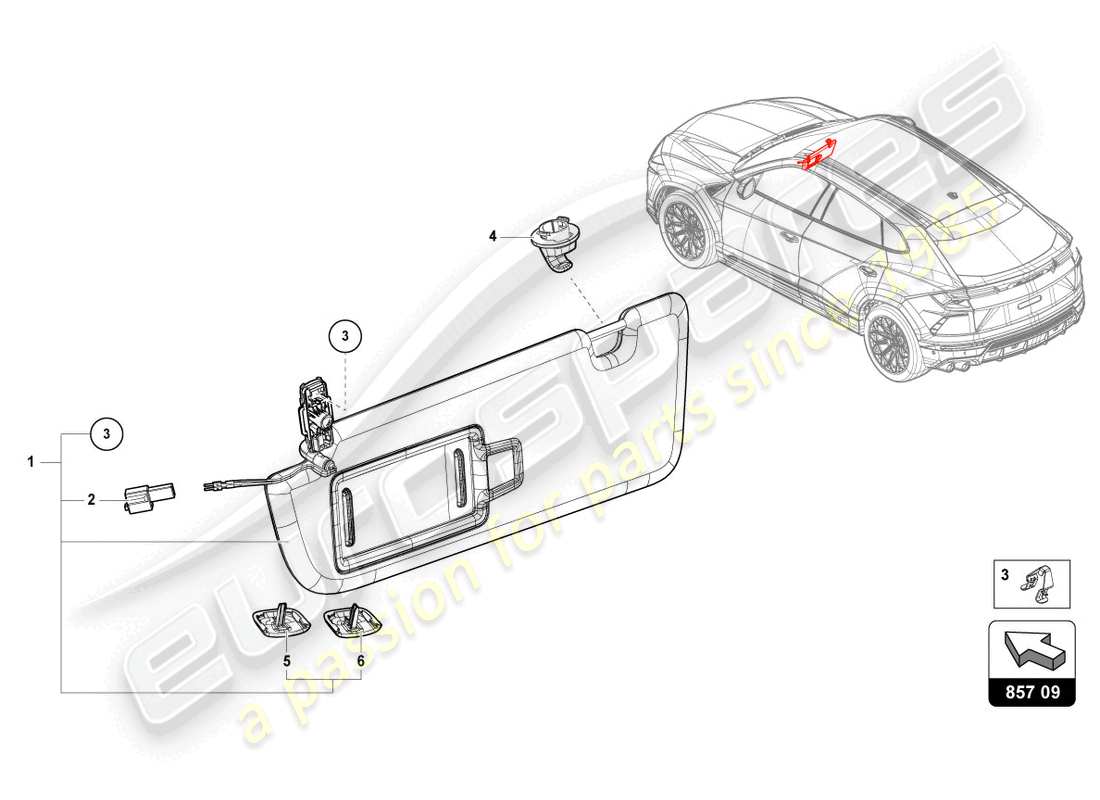 part diagram containing part number 4ml857552n