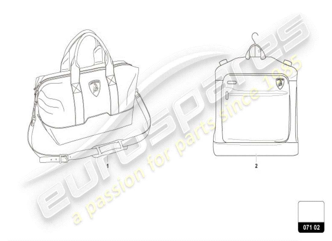 a part diagram from the lamborghini revuelto parts catalogue