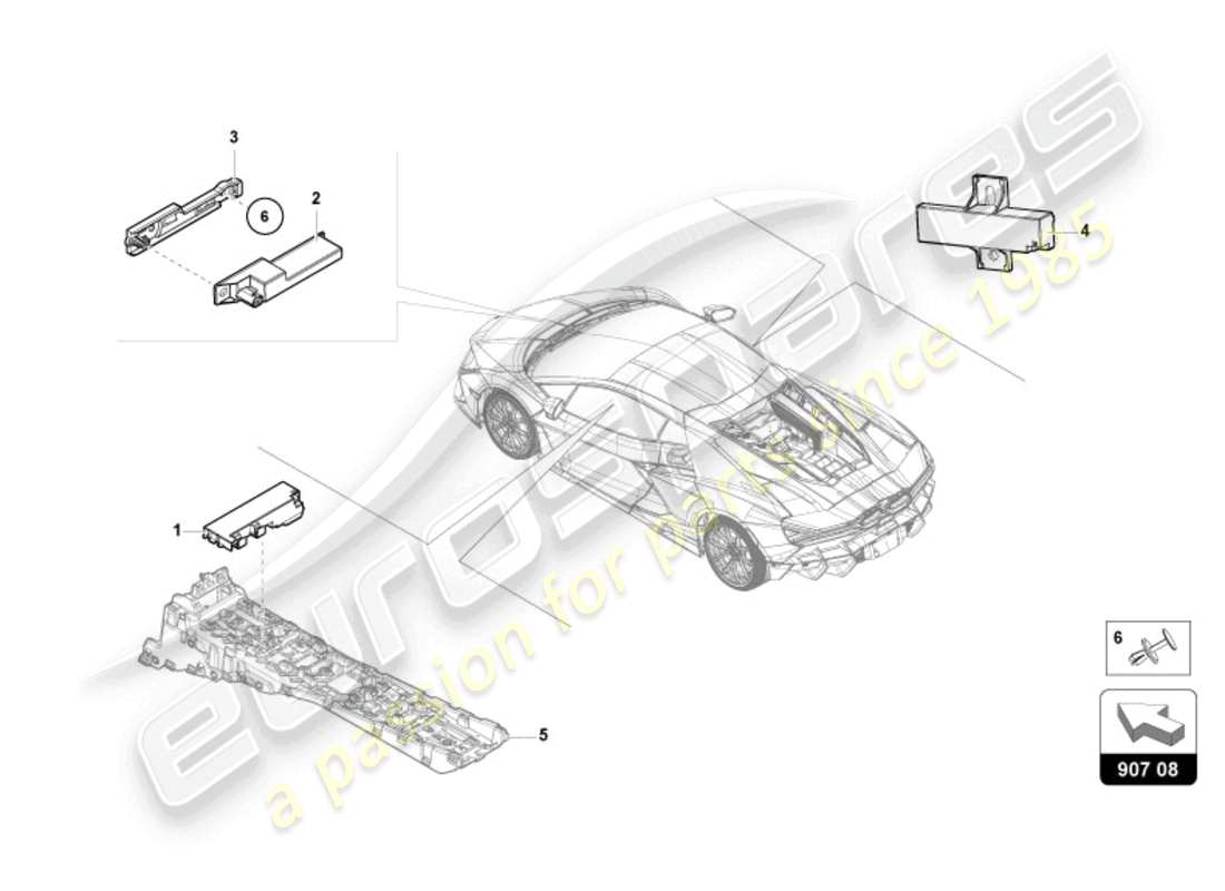 part diagram containing part number n10700901