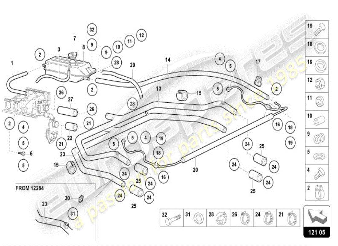 part diagram containing part number 008833802