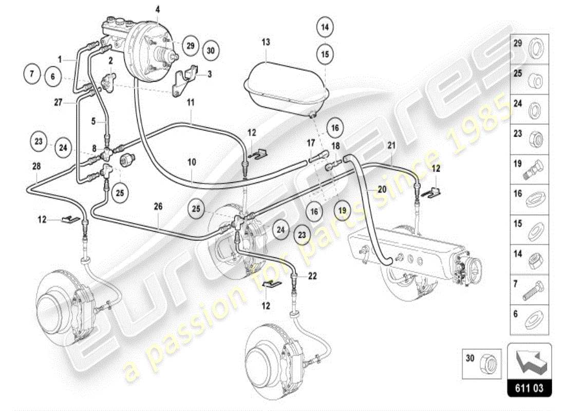 part diagram containing part number 003130441