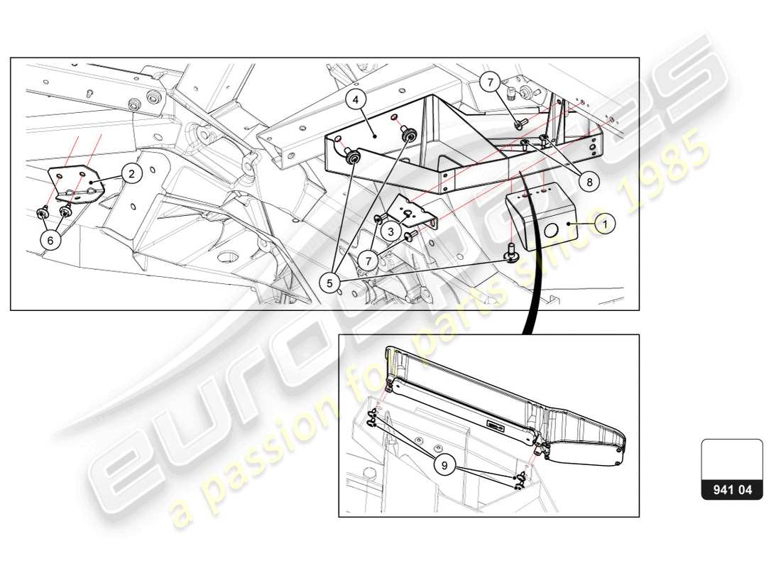 part diagram containing part number 4ta615376