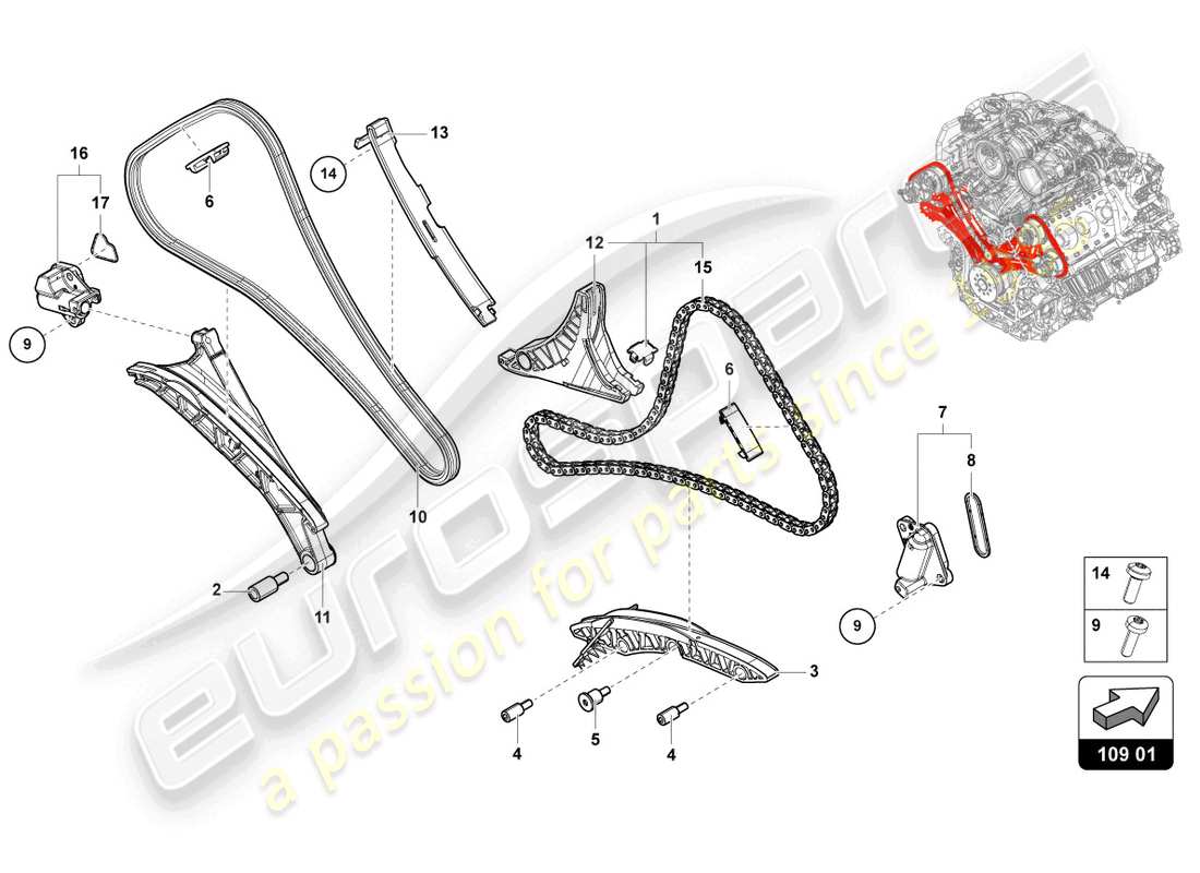 part diagram containing part number 06m109217f