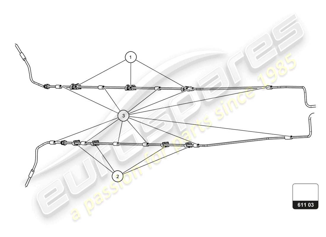 lamborghini super trofeo evo 2 (2022) brake system parts diagram