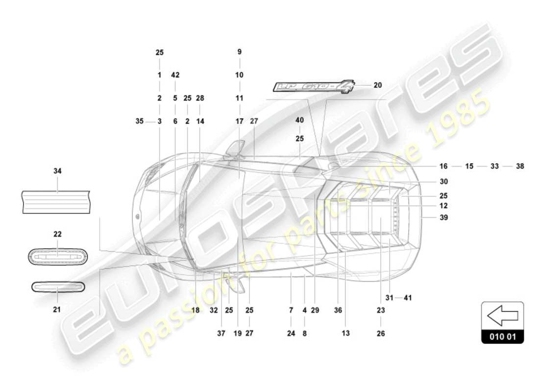 part diagram containing part number 4t0010508bq