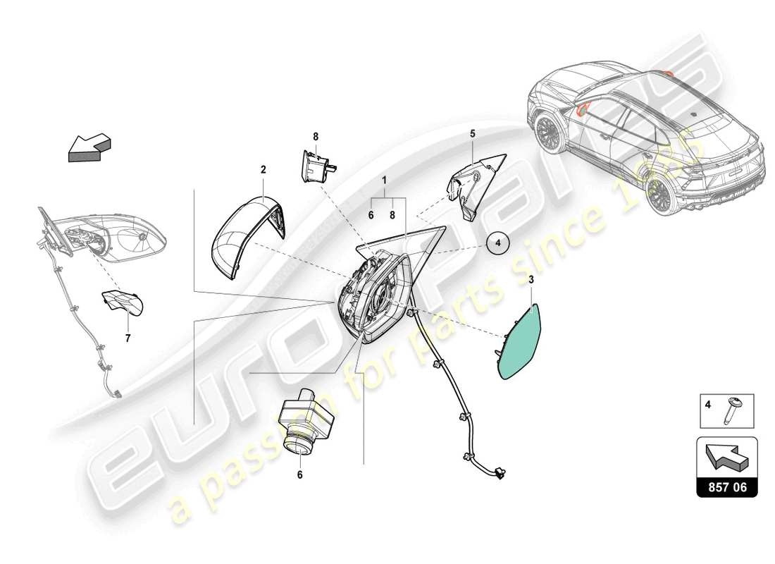 part diagram containing part number 8s0959577a