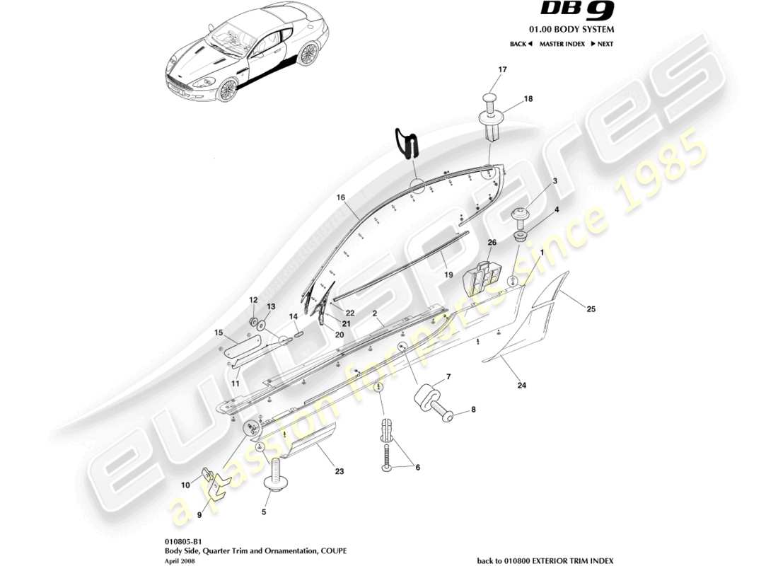 part diagram containing part number 8g43-16587-aa