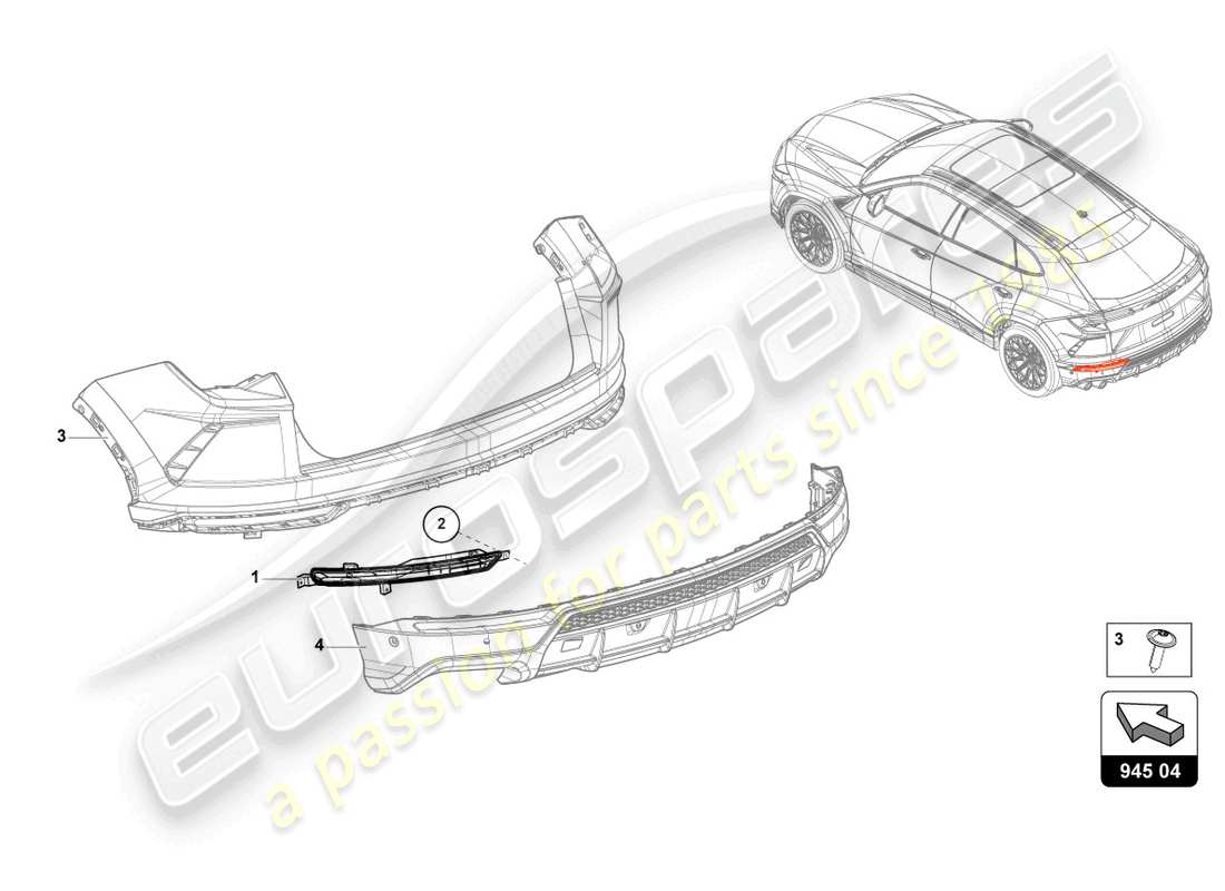 part diagram containing part number 4ml945701a