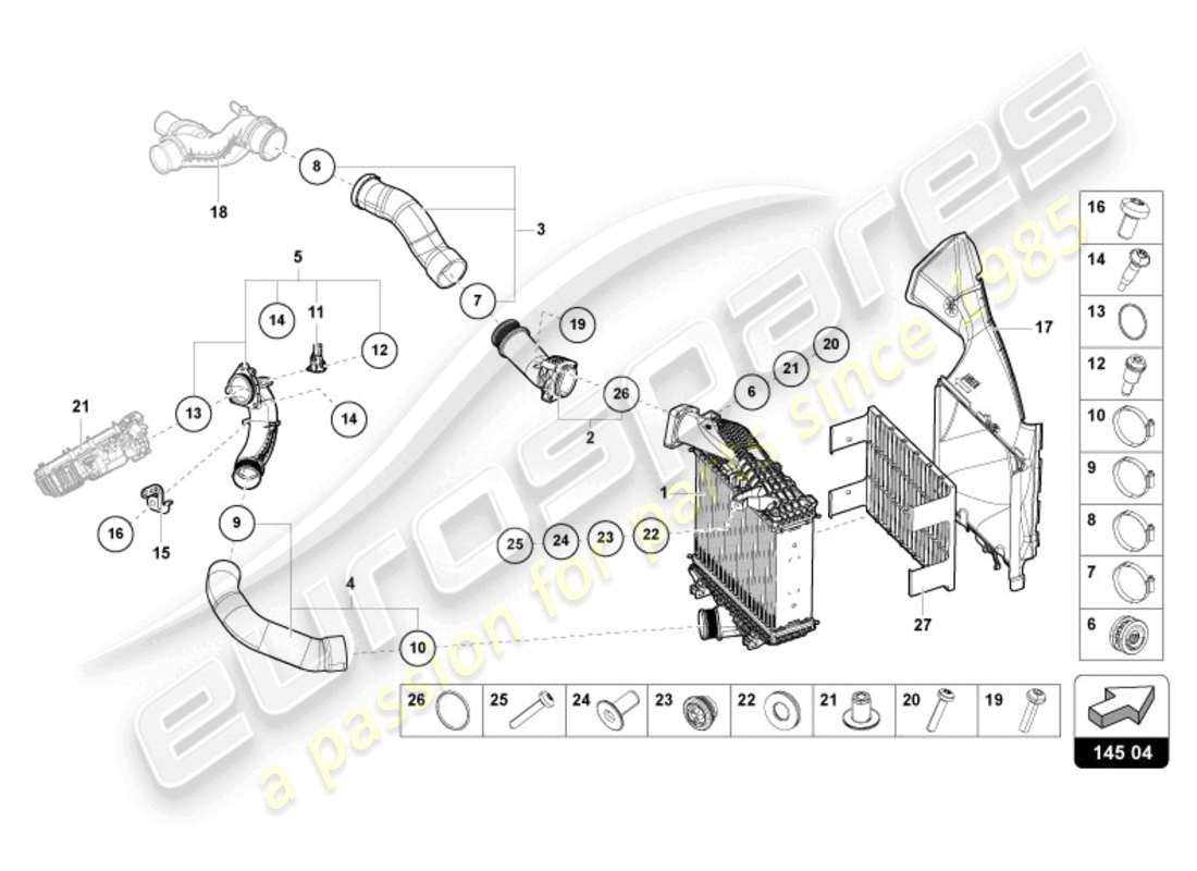 part diagram containing part number 4m0145804ak