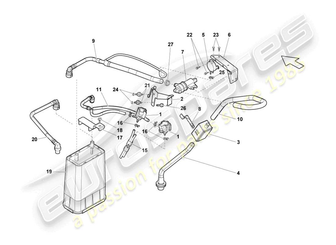 part diagram containing part number n90440706