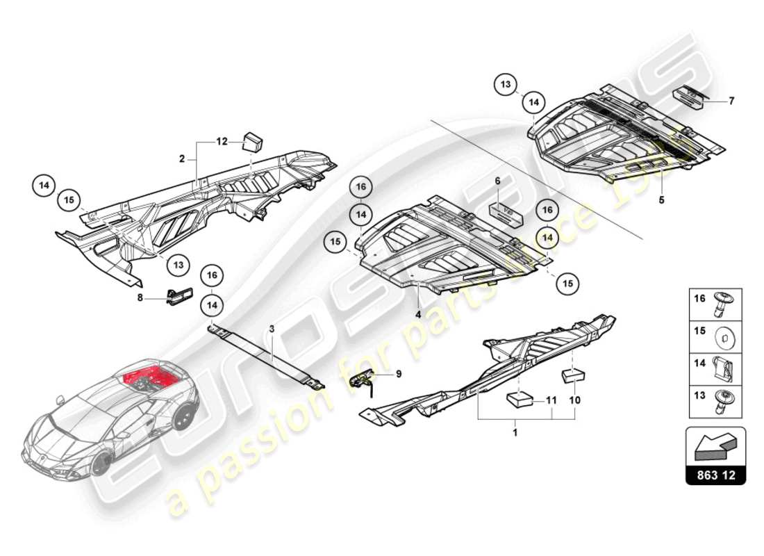 part diagram containing part number 4t0864537a