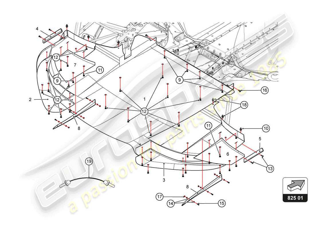 part diagram containing part number 4ta898037